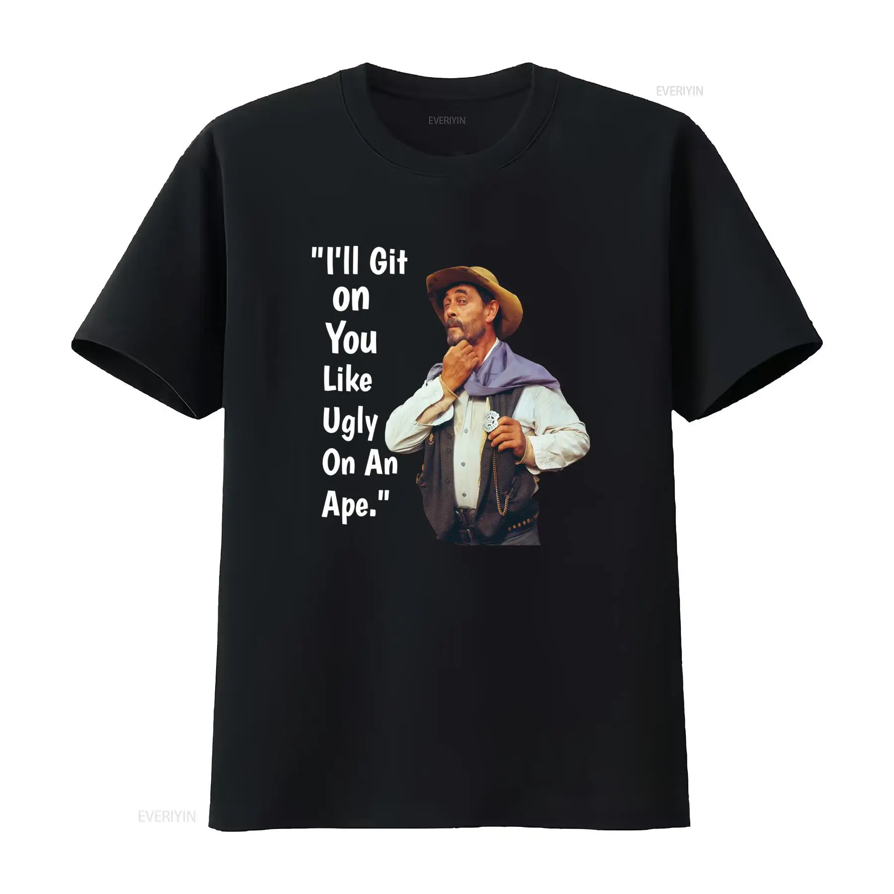 Vintage Fashion Quotes - Vintage Retro Western Sheriff Cowboy Funny