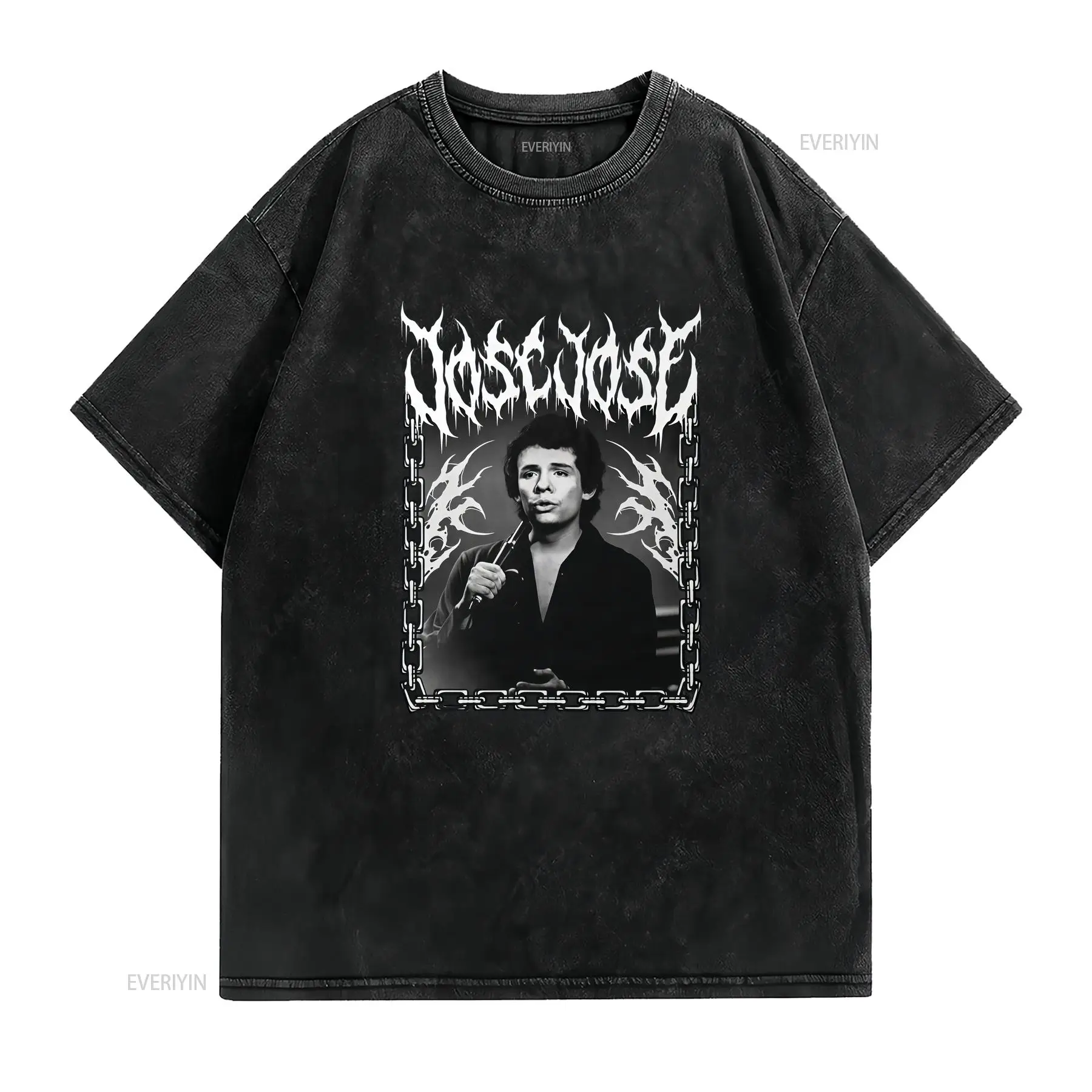 Jose Dark Metal Lettering T Sh - огляд і ціна Vintage Fashion La
