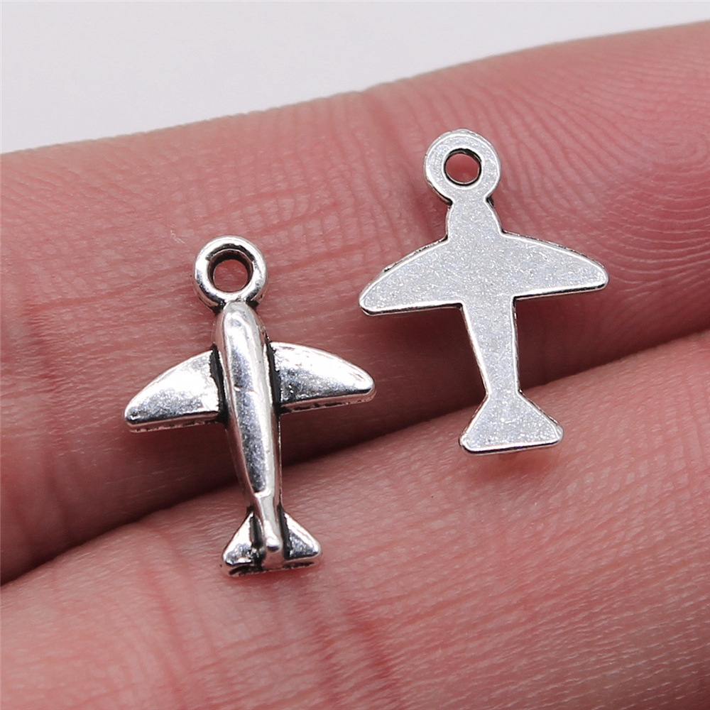 10pcs 11x15mm Antique Silver C - огляд і ціна Vintage Fashion Stores
