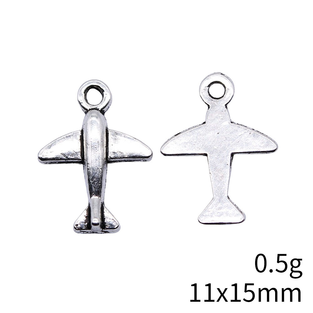 10pcs 11x15mm Antique Silver C - огляд і ціна Vintage Fashion Stores