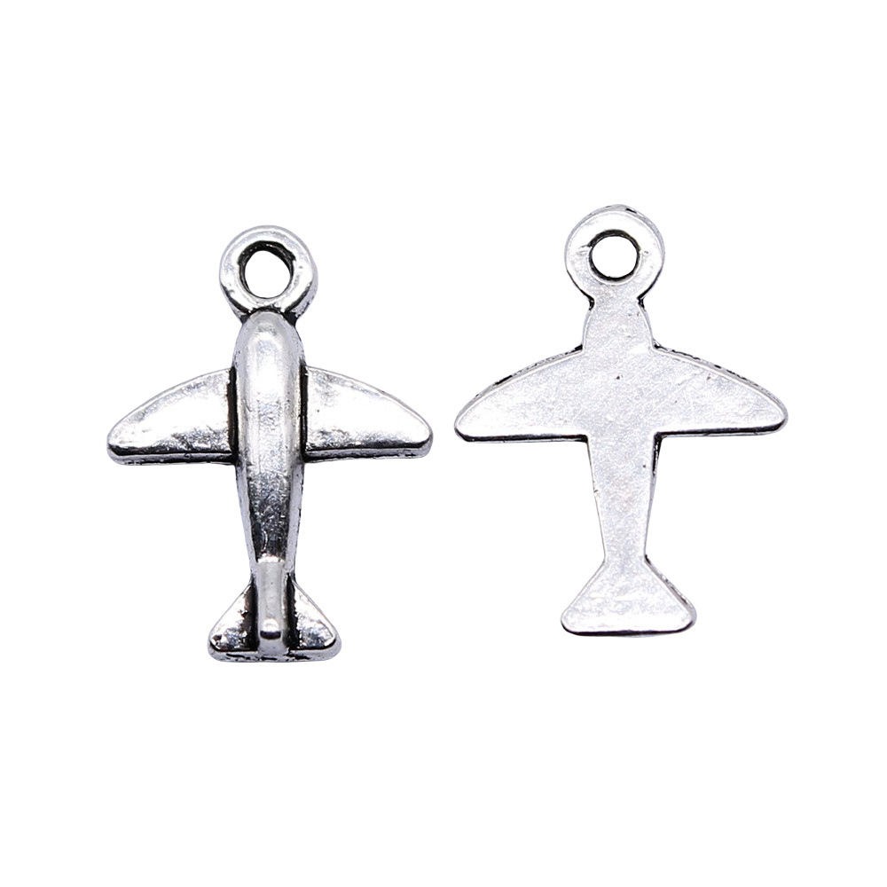 10pcs 11x15mm Antique Silver C - огляд і ціна Vintage Fashion Stores