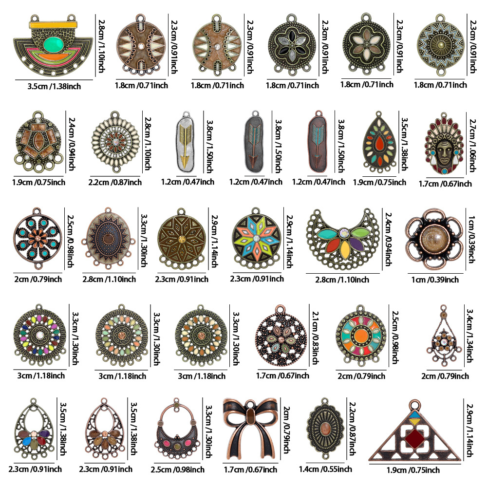 10pcs/pack Vintage Bohemia Ant - огляд і ціна Vintage Fashion Online