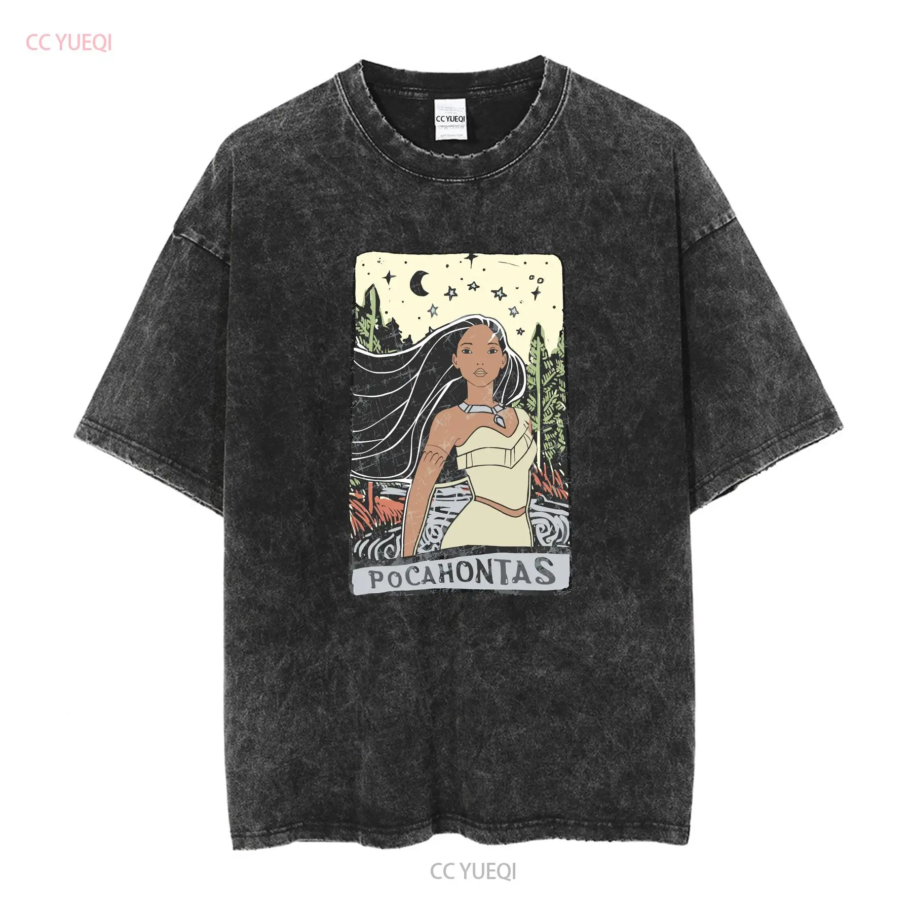 Pocahontas T Shirt Sizes Cotto - огляд і ціна Vintage Fashion Jersey