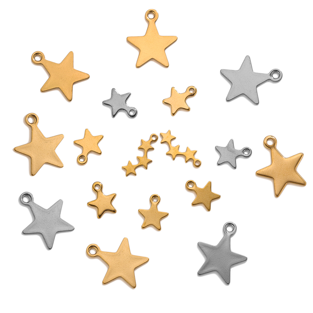 20pcs/lot Star Charms for Jewe - огляд і ціна Vintage Fashion Stores