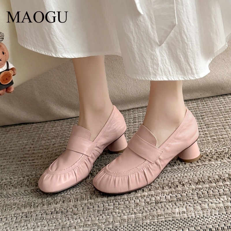 Soft Leather Loafers Women's P - огляд і ціна Vintage Fashion Online
