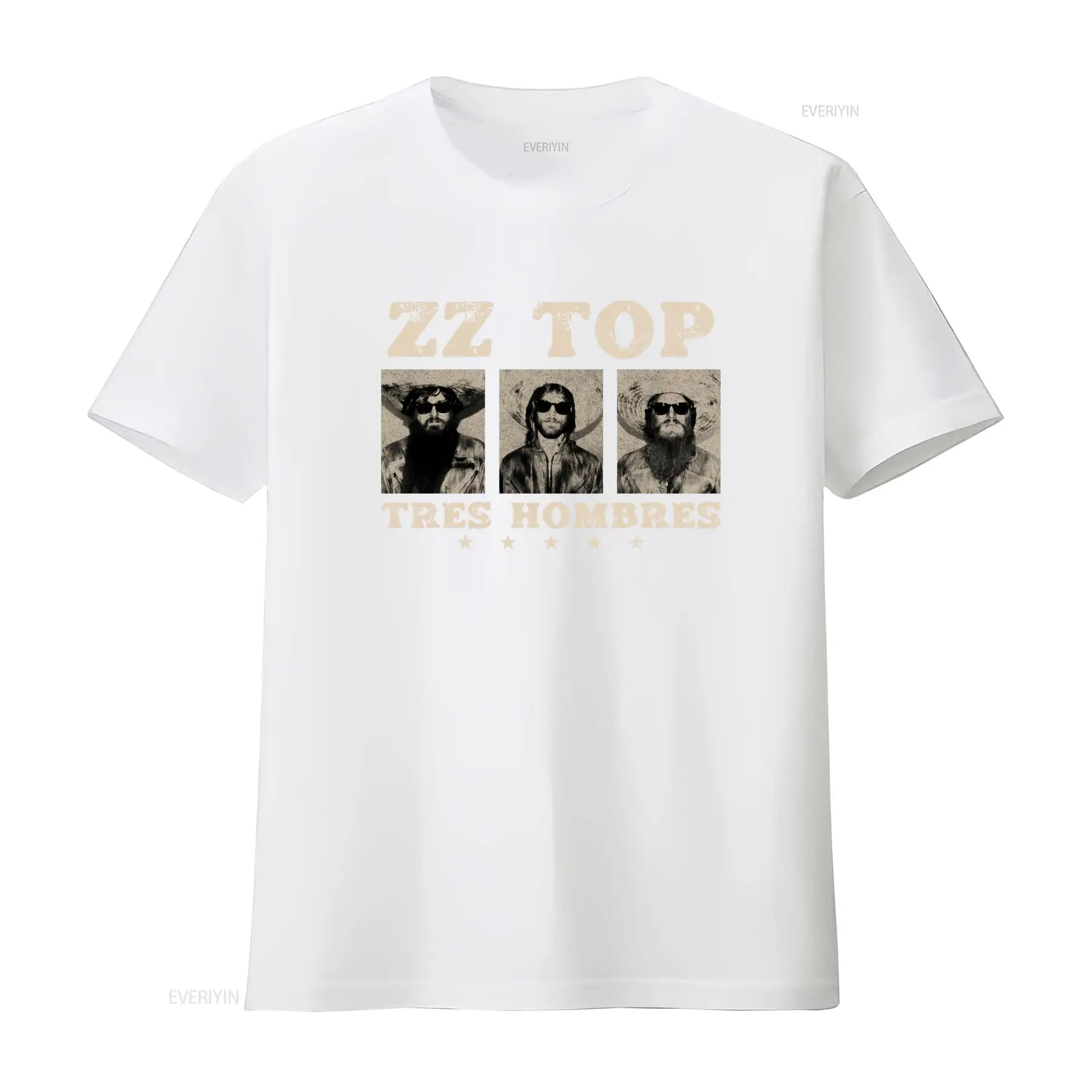 Tres Hombres ZZ Top Retro Rock - огляд і ціна Vintage Fashion La